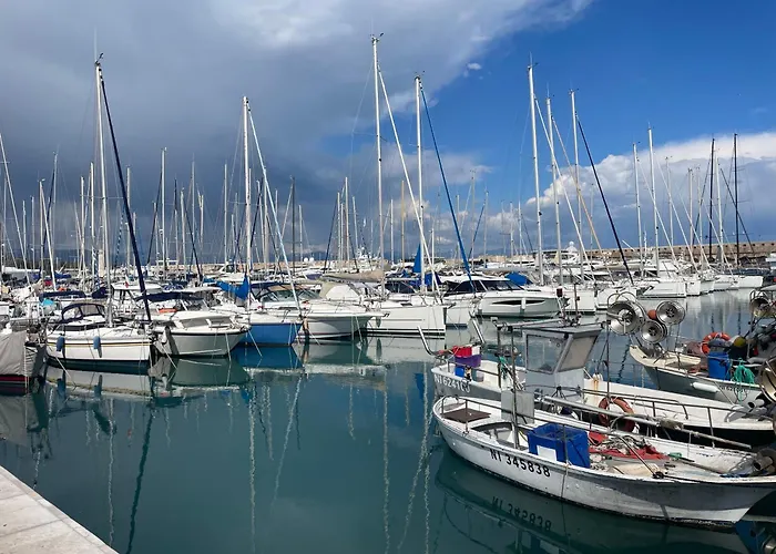 Superbe 2 Pieces Vue Mer, Piscine, Parking Daire Antibes