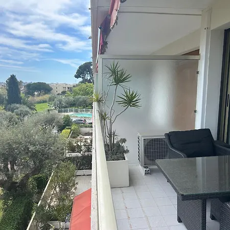 Apartamento Superbe 2 Pieces Vue Mer, Piscine, Parking Antibes
